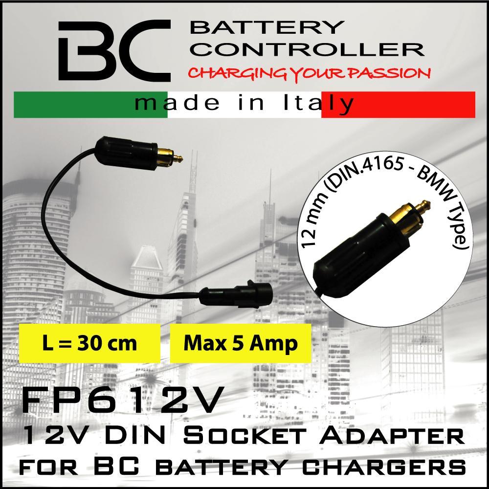 Adapter Batterie Controller für BMW-Stecker 12mm DIN 4165, (710-FP612,  17,10 €