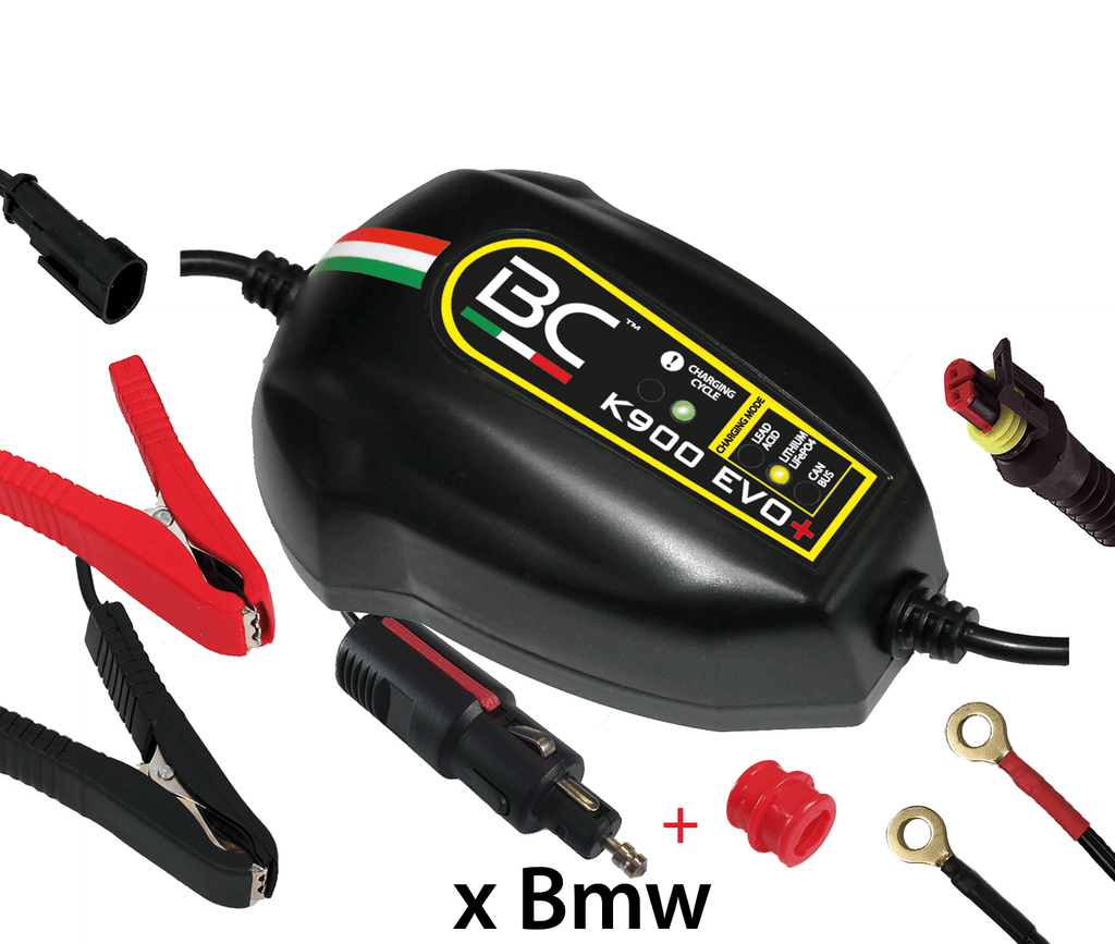 BC K900 EVO+  Battery charger and maintainer for BMW motorcycle –  bcbattery.us