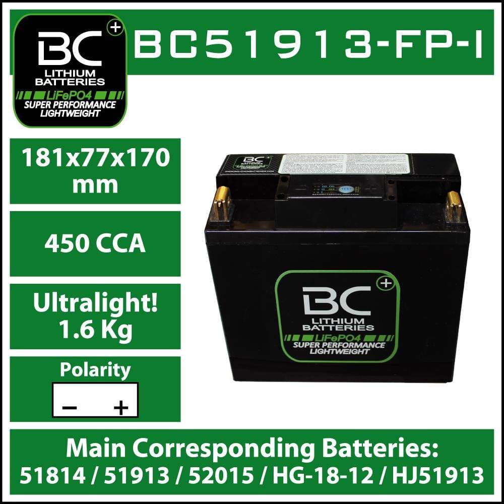 BC51913-FP-I - Yuasa 51814  Lithium Battery – bcbattery.us
